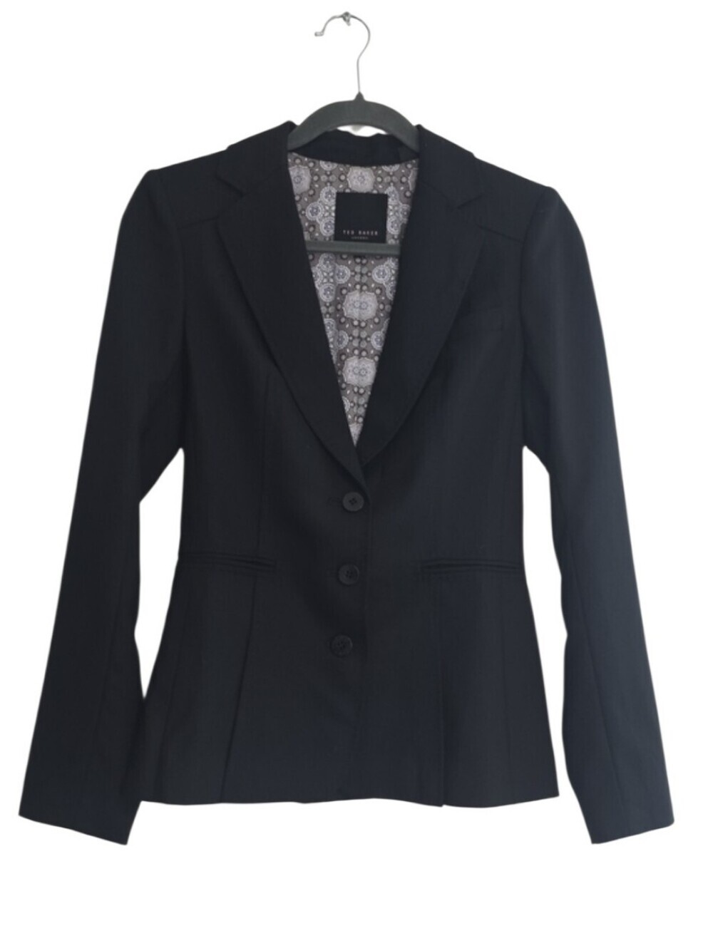Ted Baker Black Women's Single-Breasted Blazer